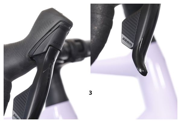 Produit Reconditionné - Vélo de Gravel BMC URS 01 Four Sram Rival eTap AXS/GX Eagle 12V 700 mm Violet/Orange
