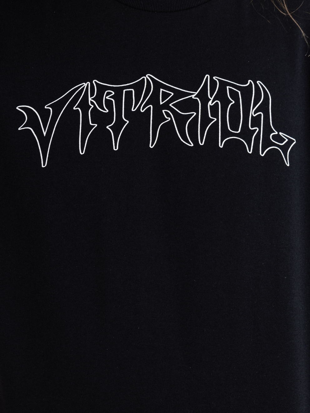 Vitriol Retro Horror T-Shirt black