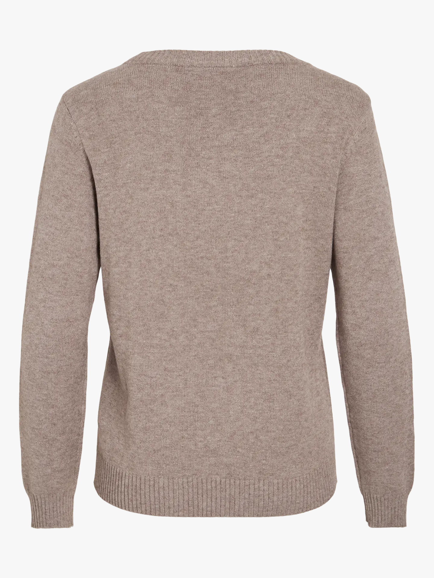 Viril O-Neck Long Sleeve Knit Top