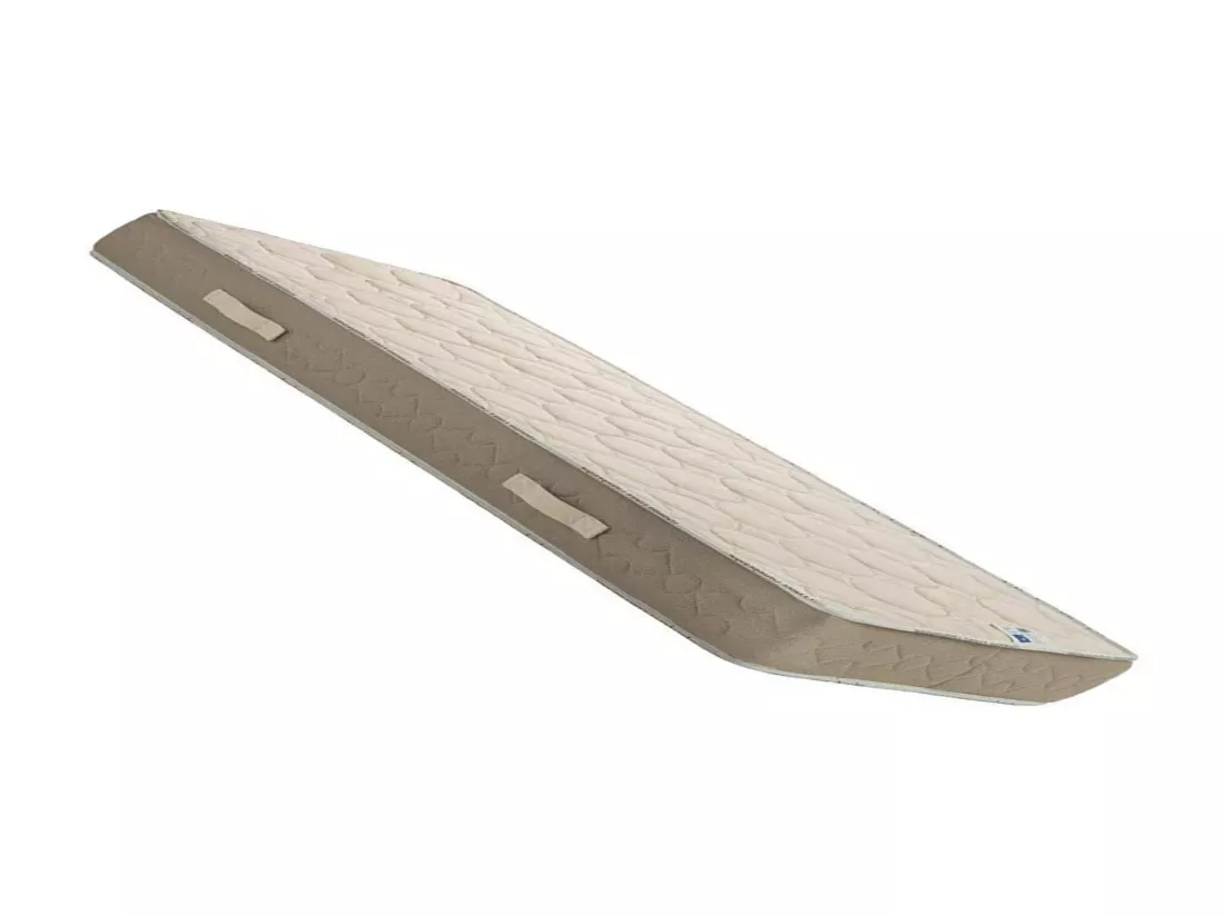Matelas latex ferme 160x200x23 cm tissu 100% coton noyau poli HR dernier génération