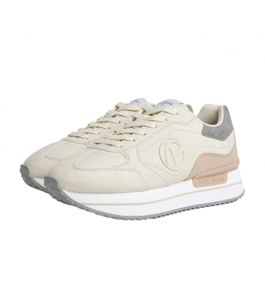 Pepe Jeans Tênis Rusper Minimal bege