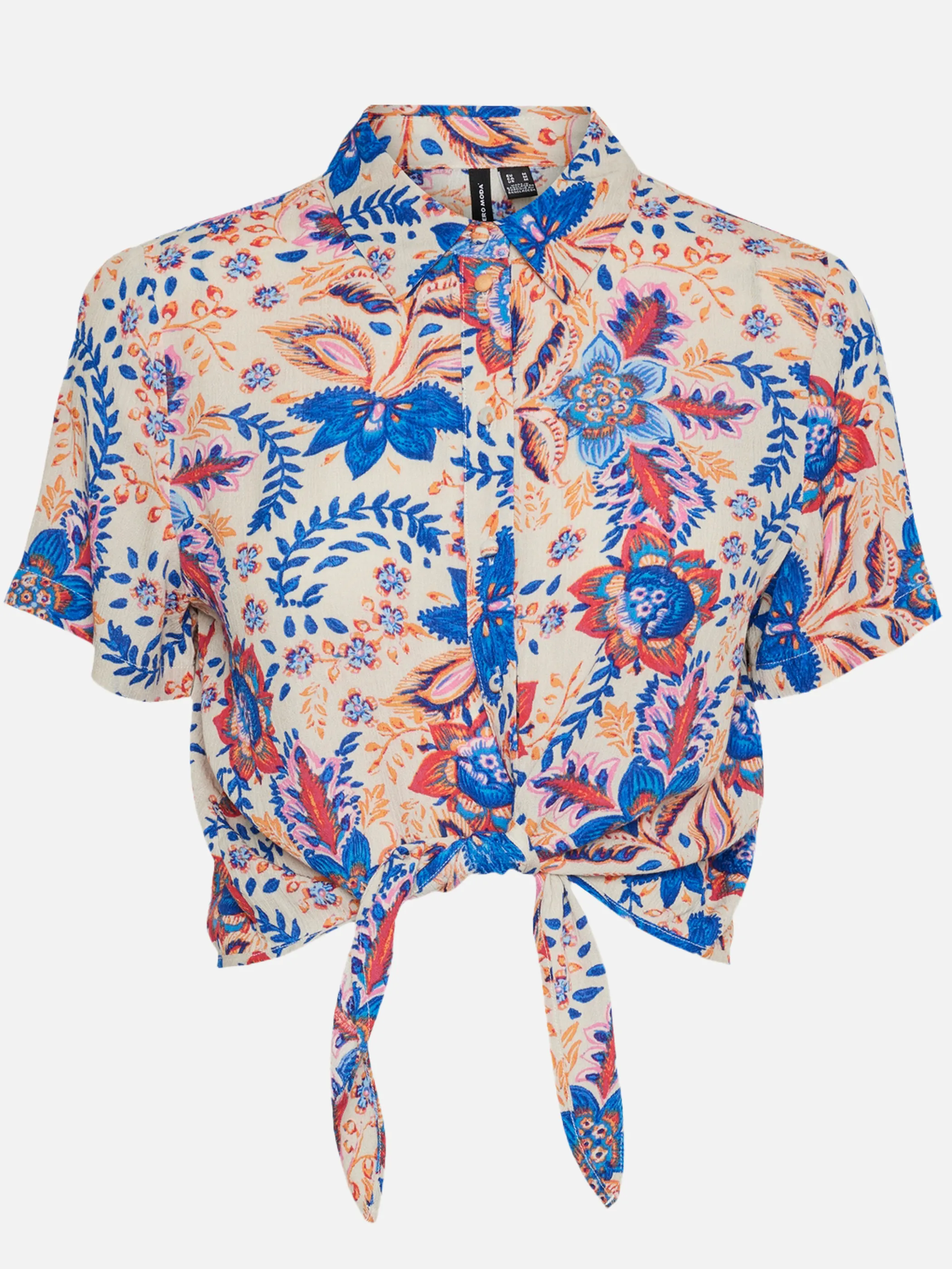 Vero Moda VMMENNY TIE SS SHIRT Bluse