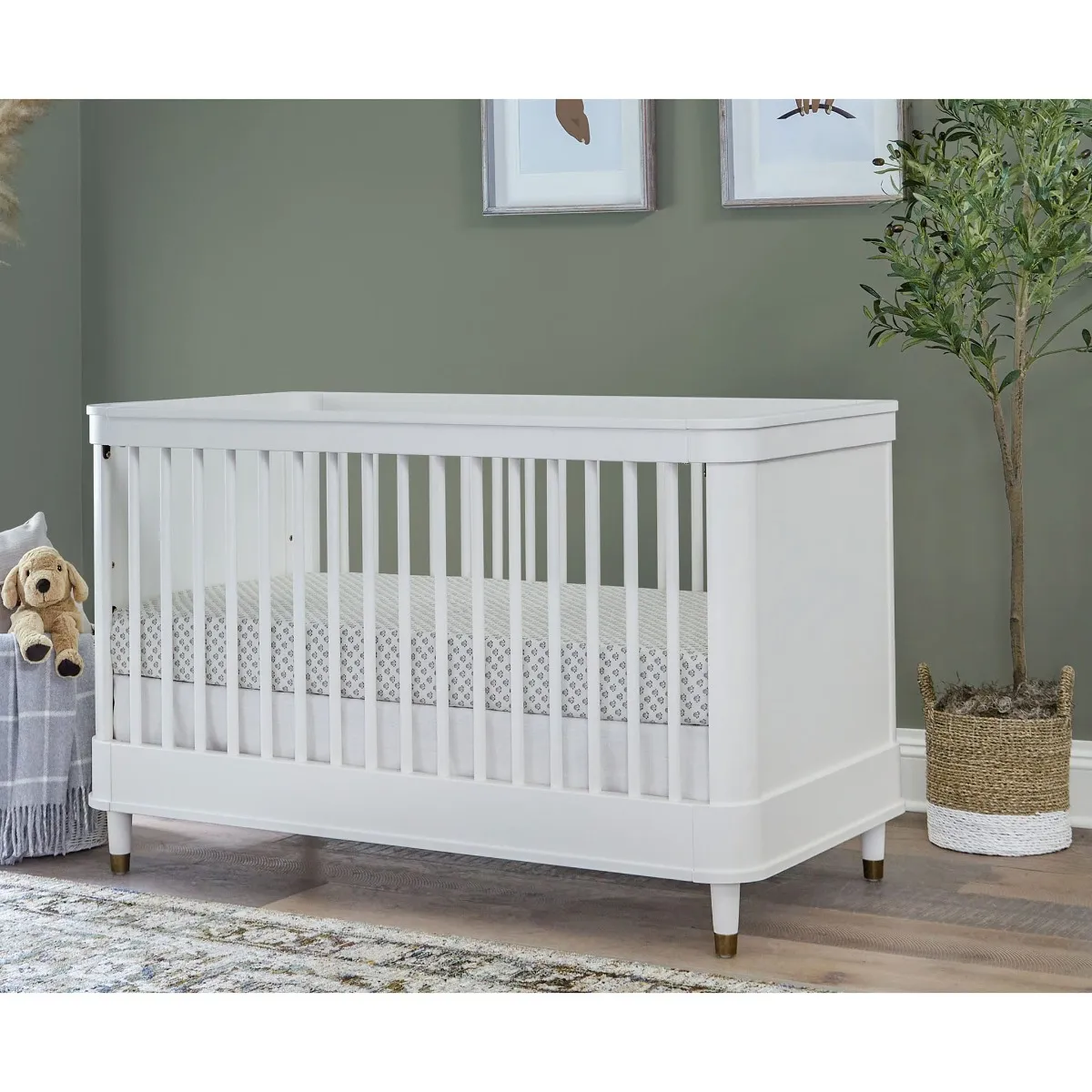 Million Dollar Baby Couchette Évolutive 3 en 1 Tanner - Blanc Chaud