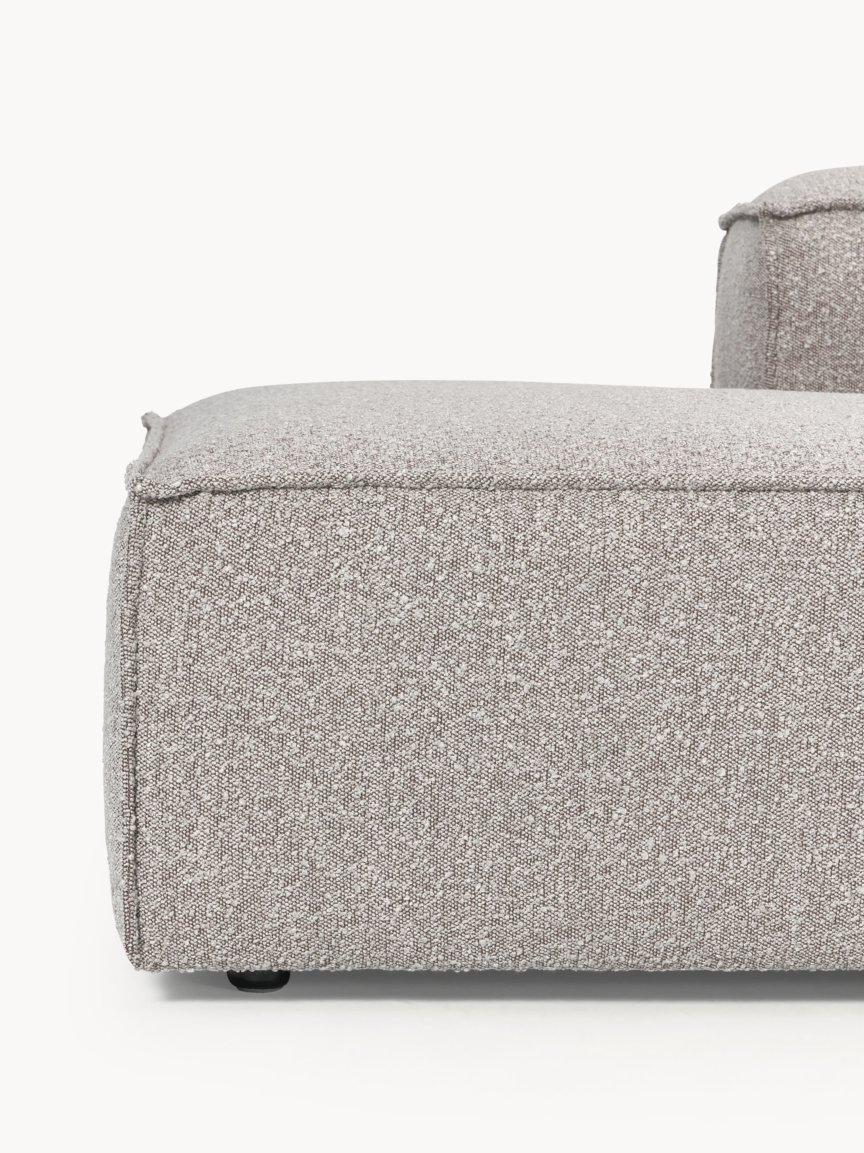 Modulaire XL chaise longue Lennon van bouclé