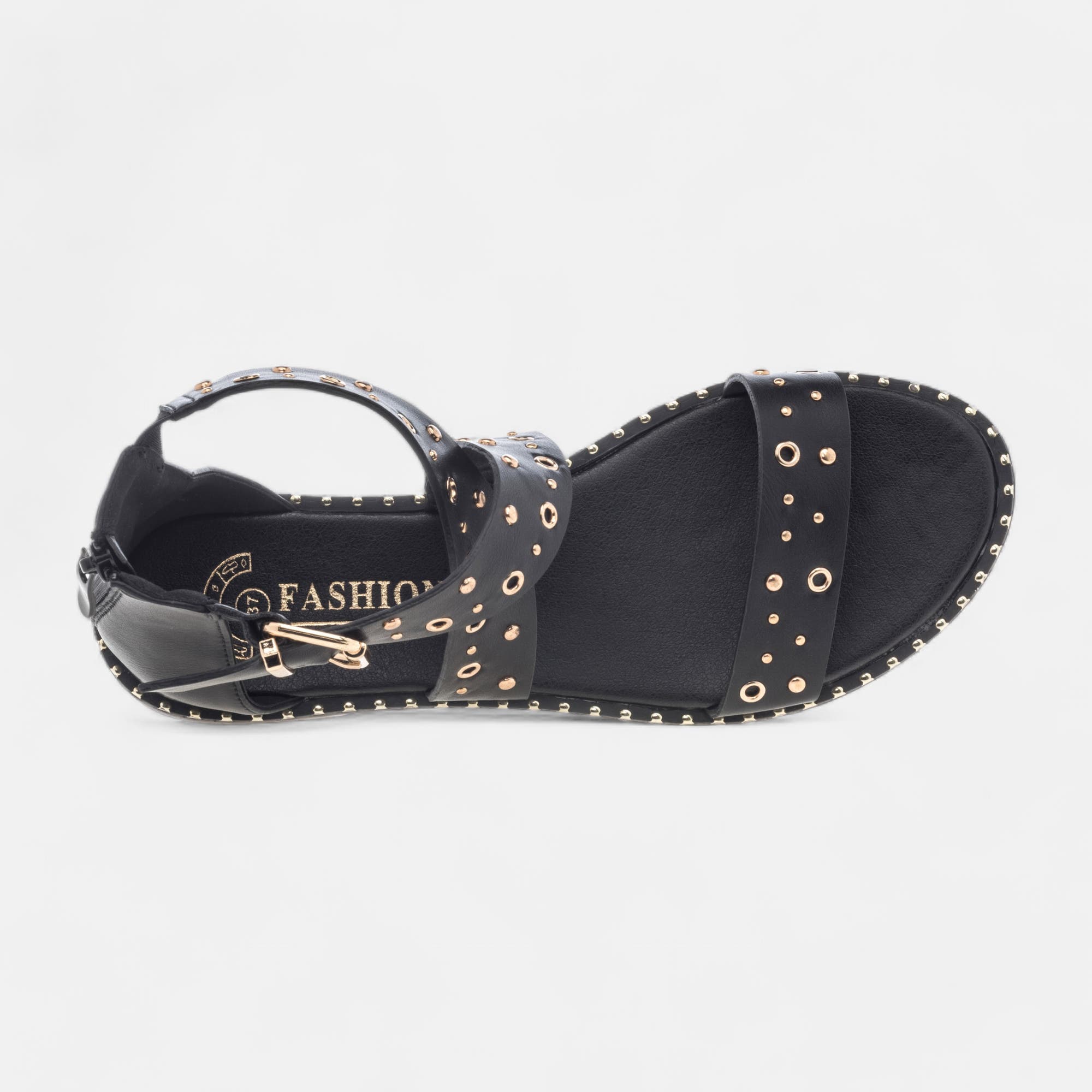 Nu-pieds Femme noir