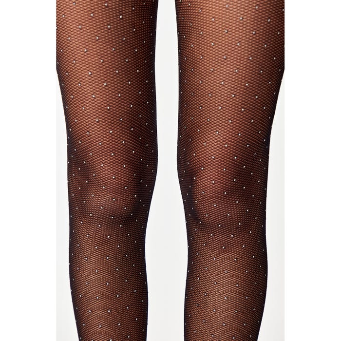 inSua-Net panty met zilveren bolletjes Sagitta - InSua