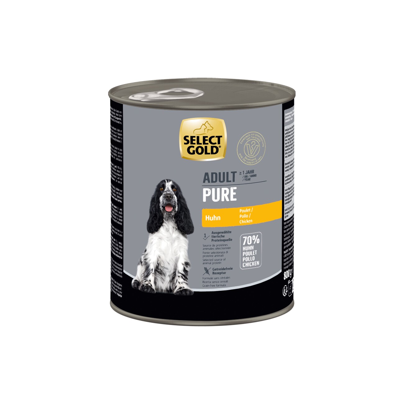SELECT GOLD Pure Adult Huhn 6x800 g