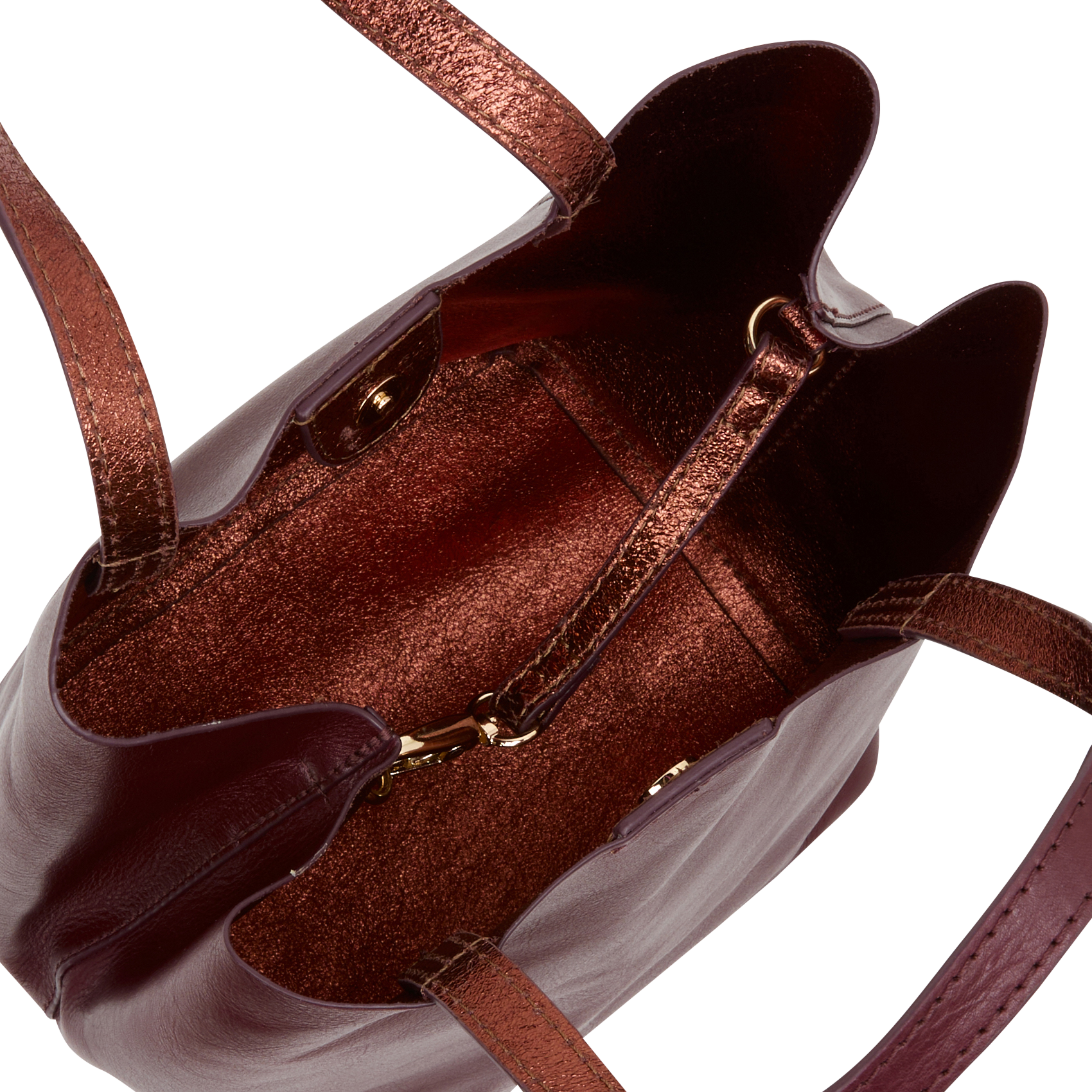 SWEETY - Petit sac cabas en cuir| Rouge