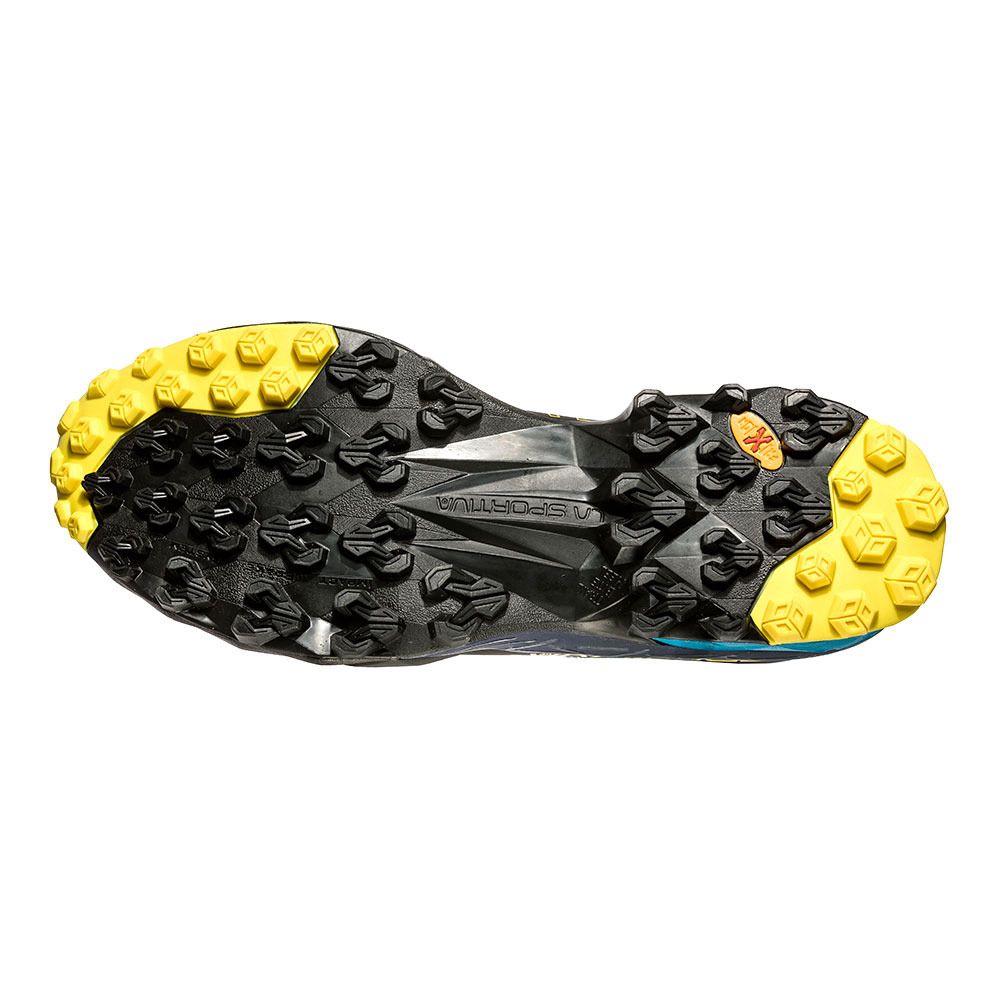 La Sportiva AKYRA - Chaussures de trail Homme carbon/tropic blue