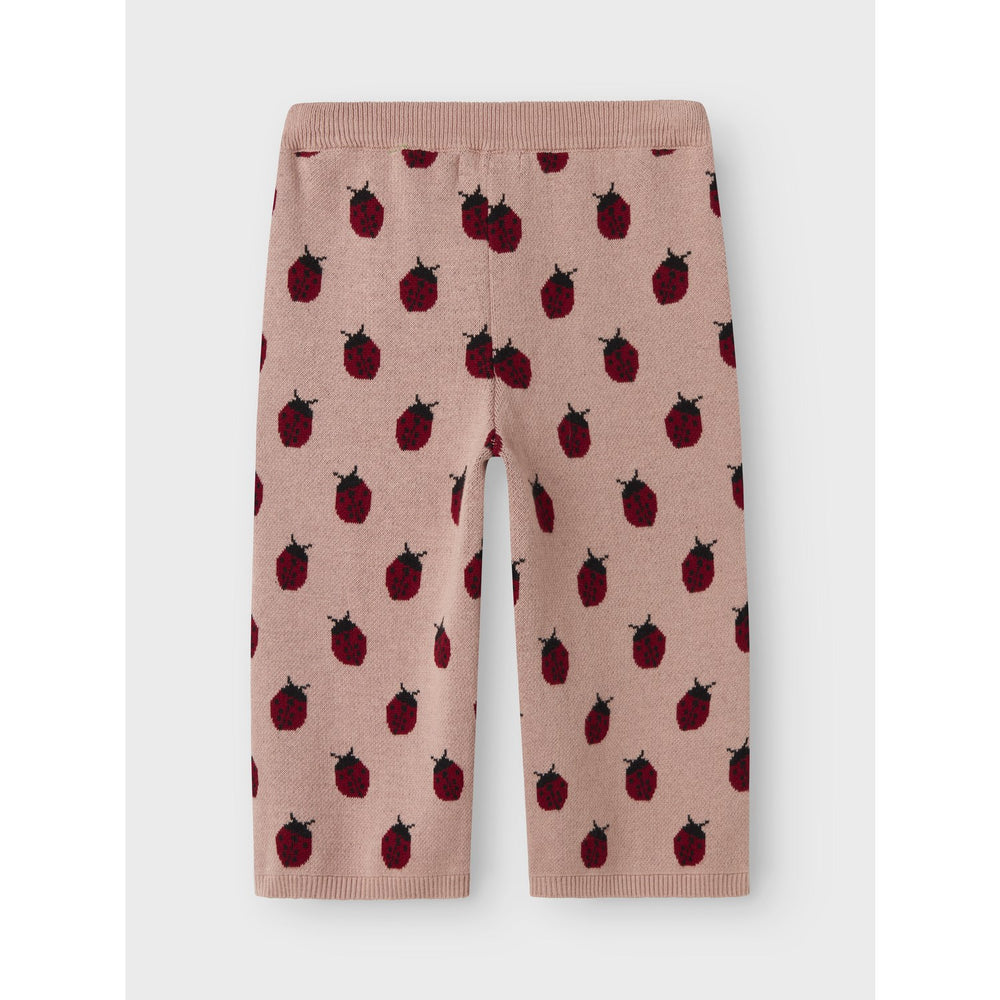 Køb Lil'Atelier Misty Rose Nmflulio Wide Strik Ancle Bukser Lil