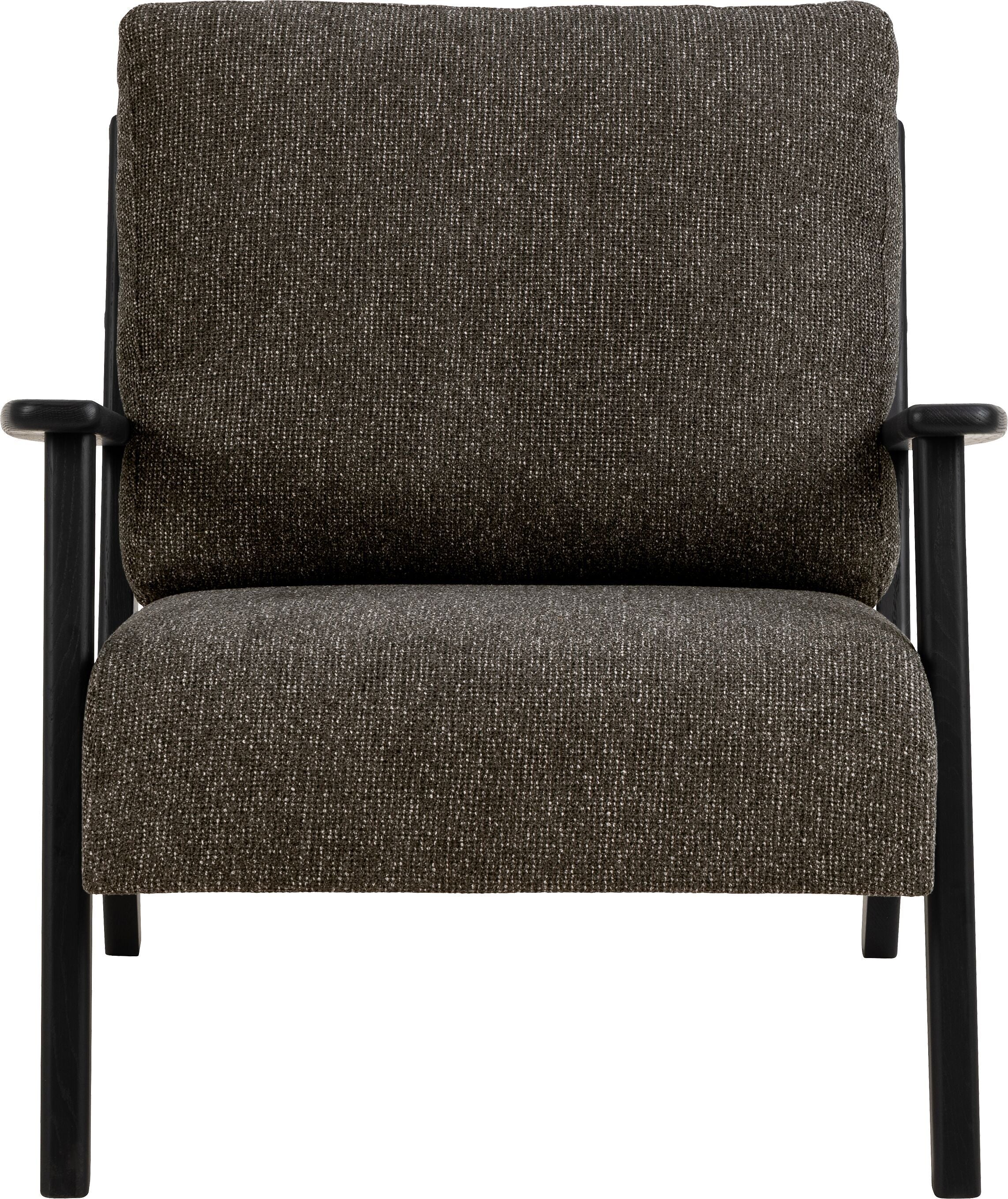 FAUSTO Sessel - Anthrazit / B: 83.0 cm x T: 75.0 cm x H: 80.0 cm
