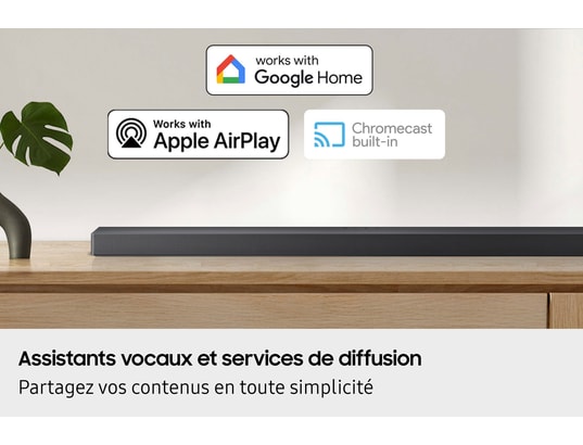 SAMSUNG - Barre de son HW-QS760F - 5.1.2 Ch - Dolby Atmos