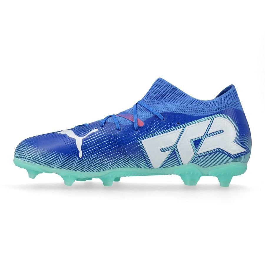 PUMA Future 7 Match FG/AG Formula - Bleu/Blanc/Bleu Enfant