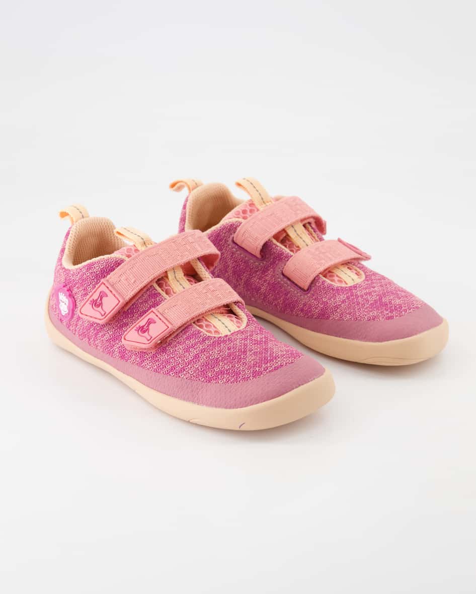 Affenzahn Knit Happy Halbschuhe in Rosa