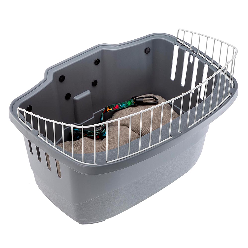 Ferplast transport vélo pour chiens de petite taille atlas bike 20 rapid panier pour vélo petits chiens maxi 7 kg avec coussin