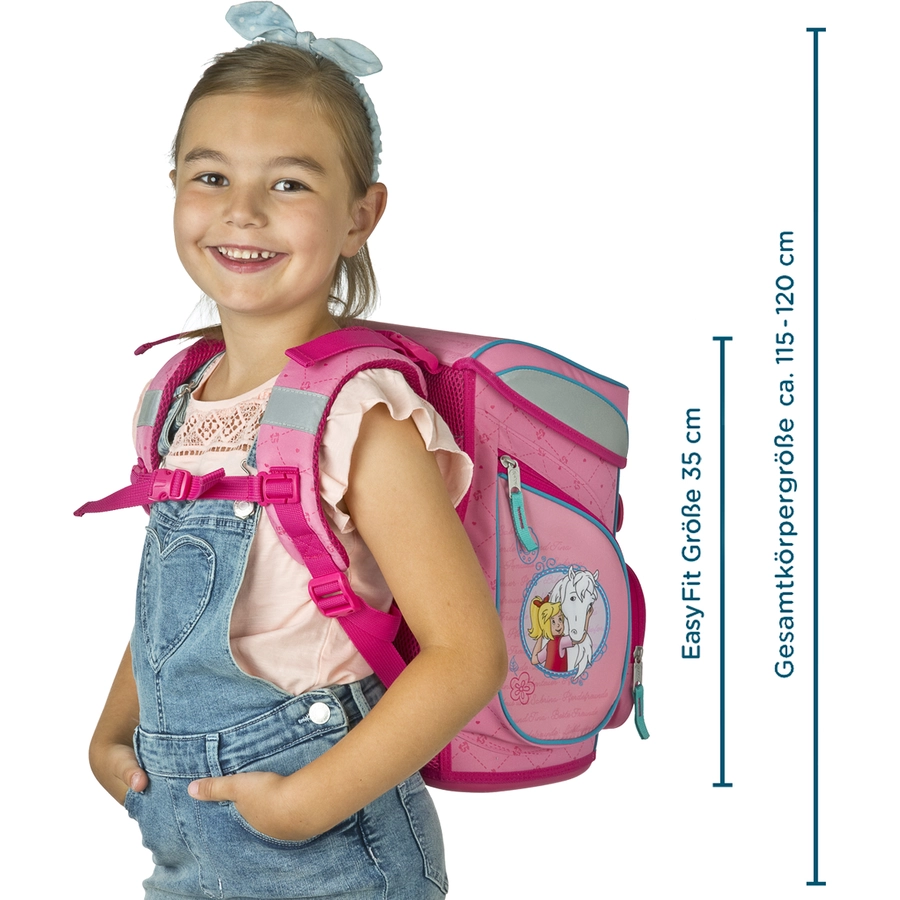 Scooli EasyFit Schulranzen-Set Bibi & Tina, 5-teilig