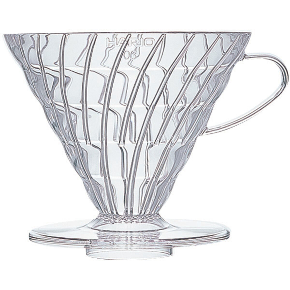 3 Cup Dripper V60 klar plast