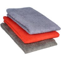 Chiffon en microfibres pour voiture, set de 3 pièces