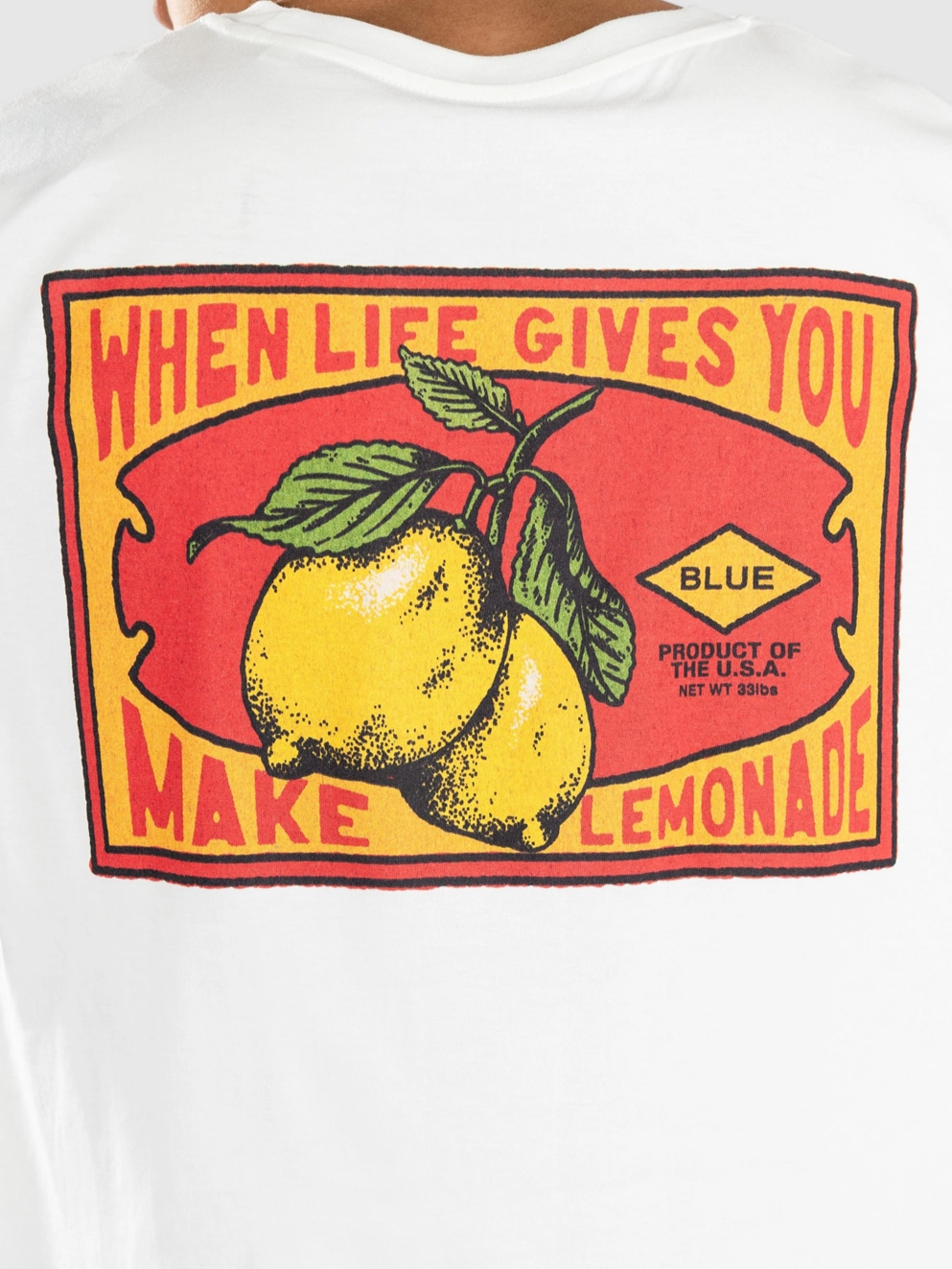 Blue Tomato Lemonade T-Shirt off white