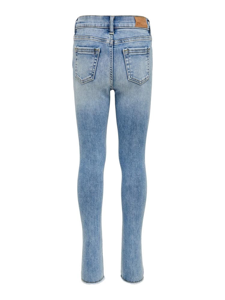 ONLY Kids  Blush Skinny Raw Jeans Junior
