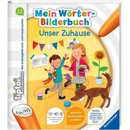 Ravensburger tiptoi® Mein Wörter-Bilderbuch: Unser Zuhause