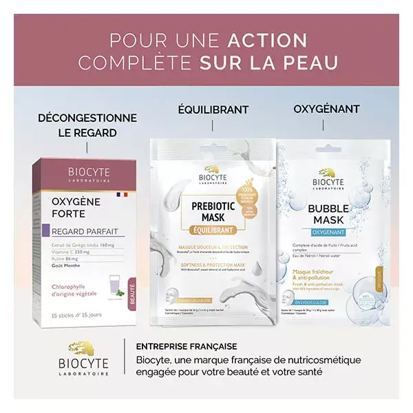 Biocyte Eye Patch Soin Anti-Cernes & Anti-Poches Regard Parfait Sachet 2 Patchs
