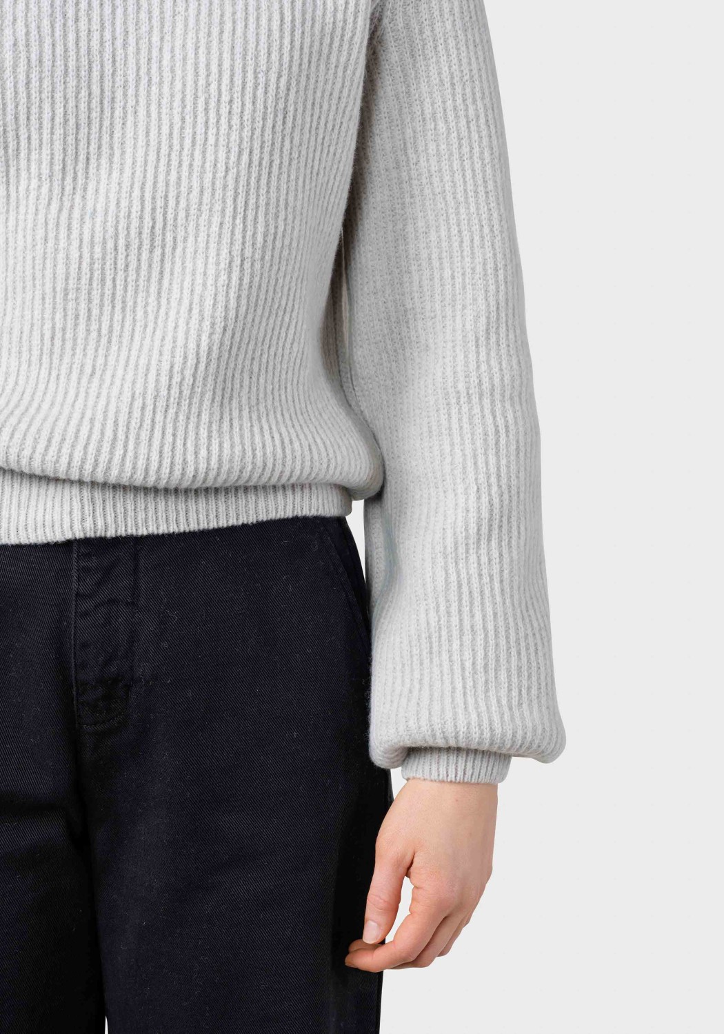 Klitmøller Collective Strickpullover Gerda Pastel Grey