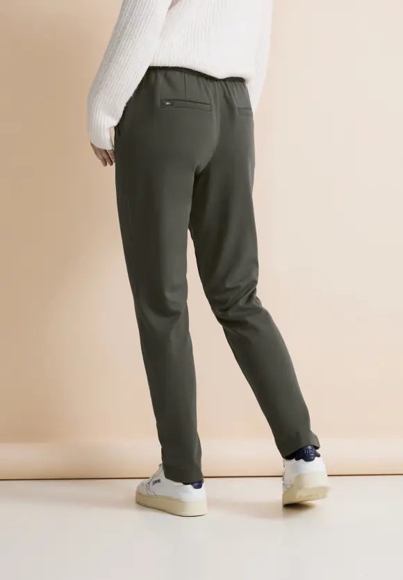 Joggpants Hose Loose Fit - greyish olive