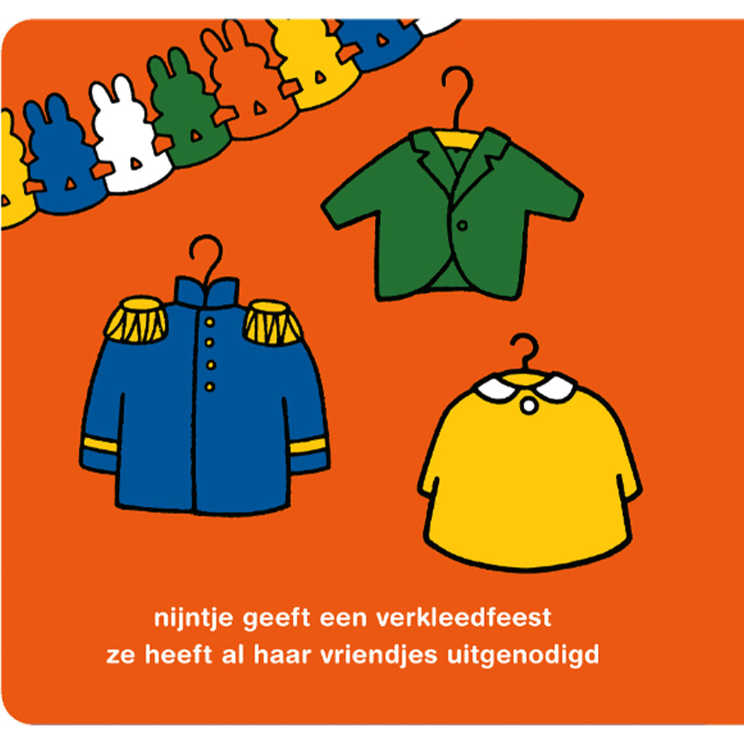 Nijntje schuifboek nijntjes verkleedfeest