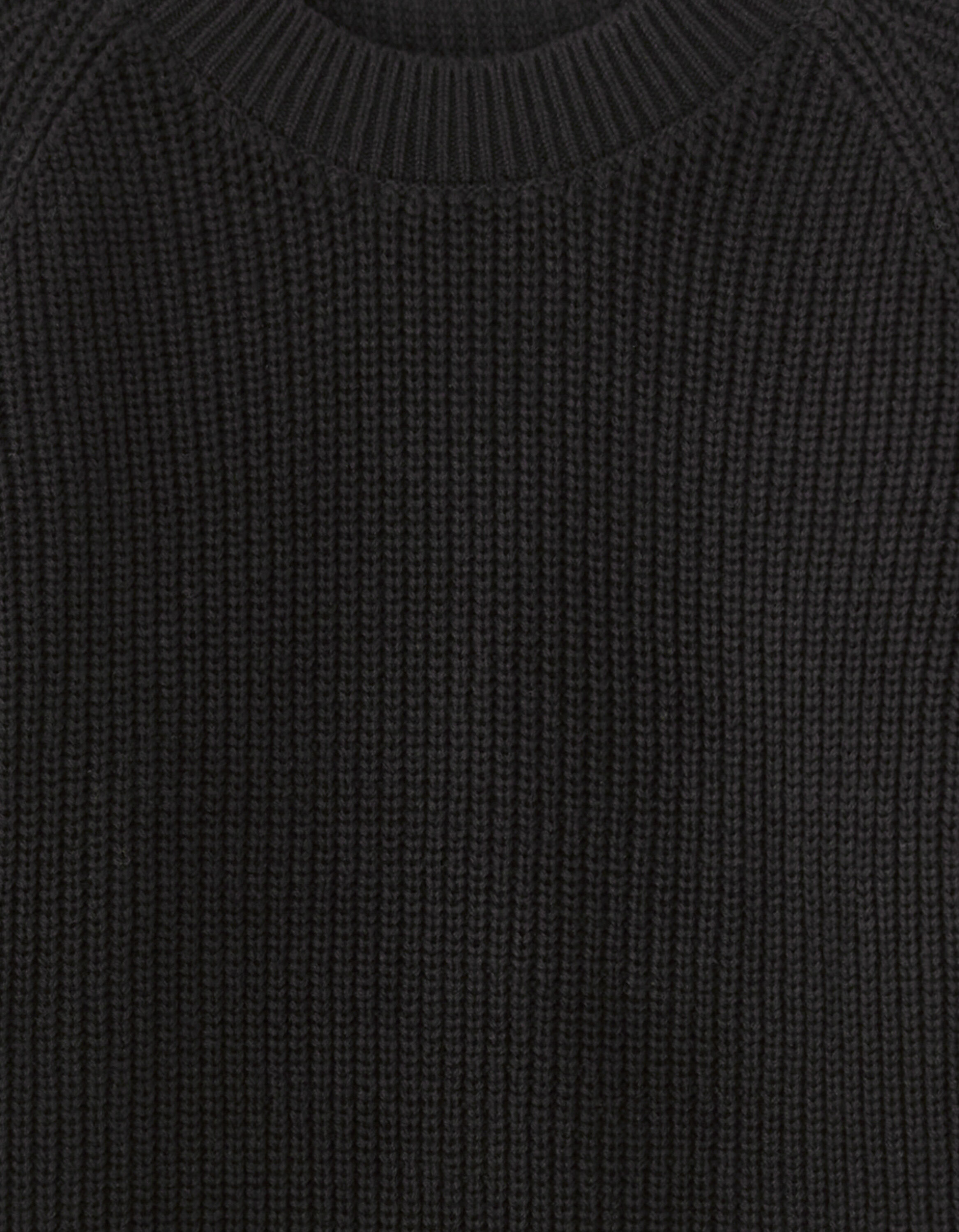 Pull oversize manches 3/4 - noir