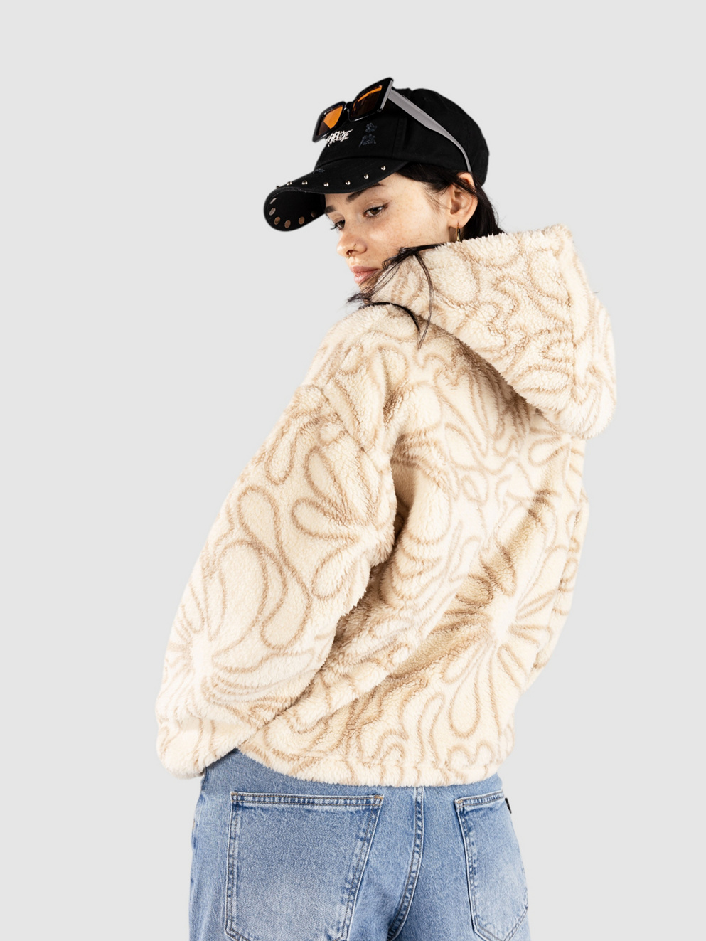 A.LAB Kendallie Hoodie birch flowers