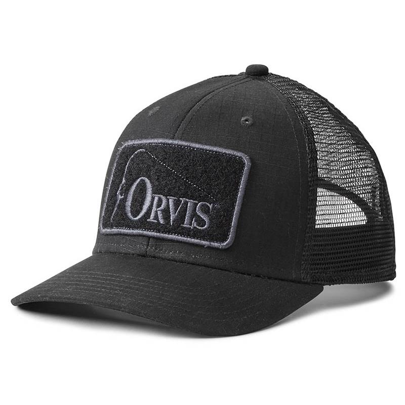 Casquette Homme Orvis Ripstop Covert Trucker - Noir