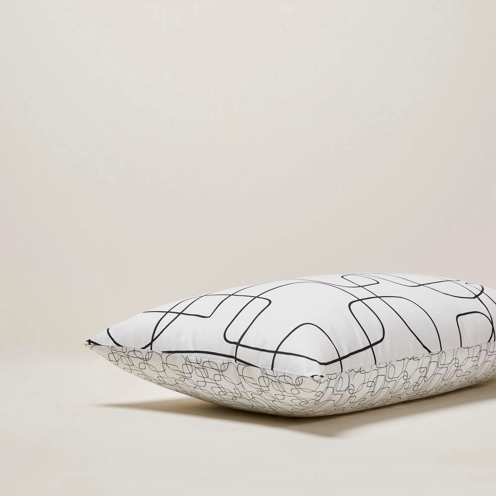 ARIANA - Lot de 2 taies d'oreiller | Blanc
