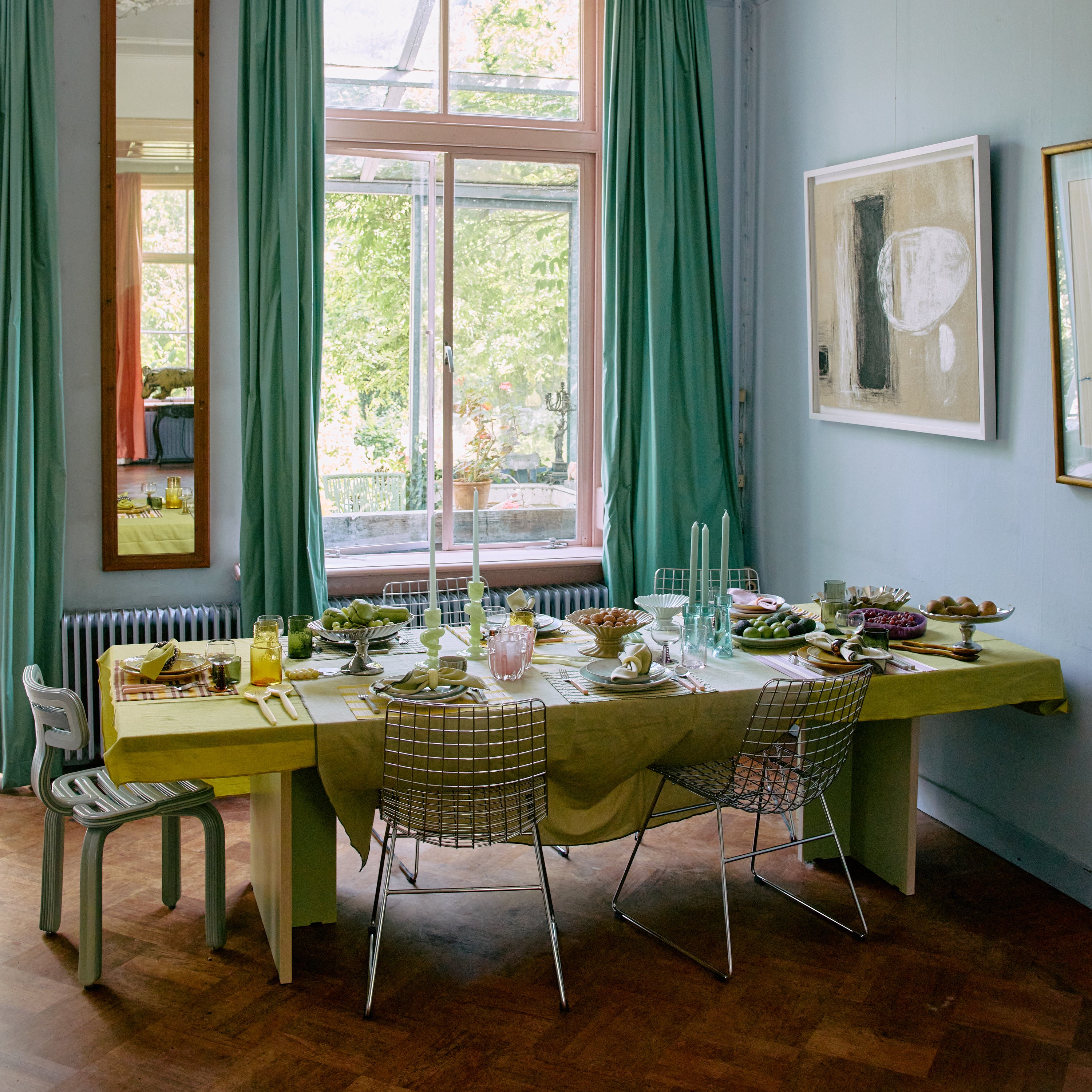 HKliving Framed Artwork Schilderij - Offset