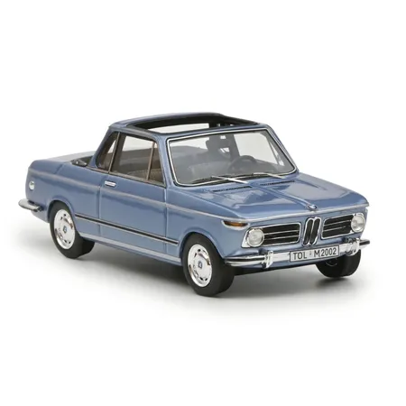 Schuco BMW 2002 Cabrio blau 1:43
