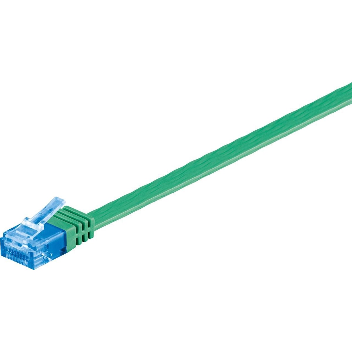 Goobay CAT 6A flat patch-kabel, U/UTP,