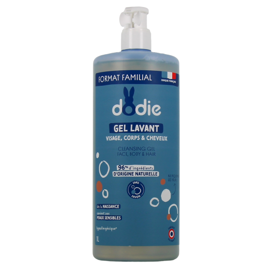 Gel lavant corps et cheveux Dodie