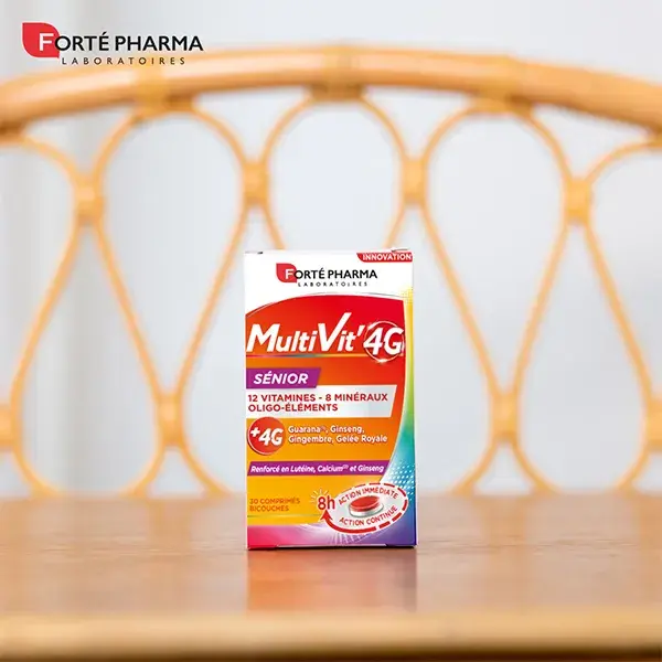 Forté Pharma Multivit' 4G Sénior 30 comprimés