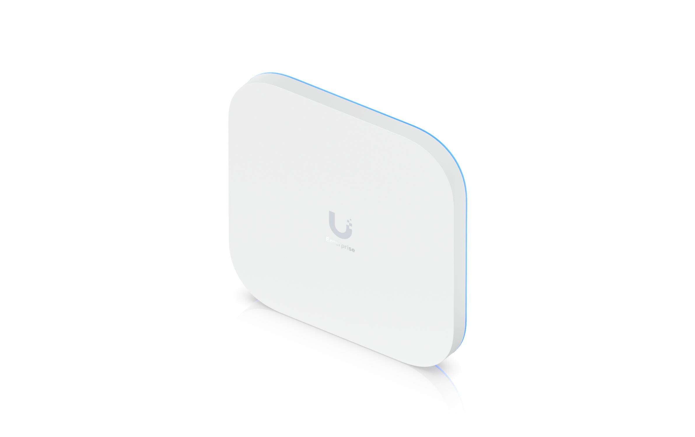 Access Point E7<br>Indoor Access Point der Enterprise-Klasse mit 10-Stream-WiFi 7-Leistung, einem 10-GbE-Uplink und einem redundanten GbE-Port für hohe Verfügbarkeit.