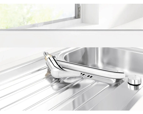 Blanco keukenkraan DARAS-F chroom 521751