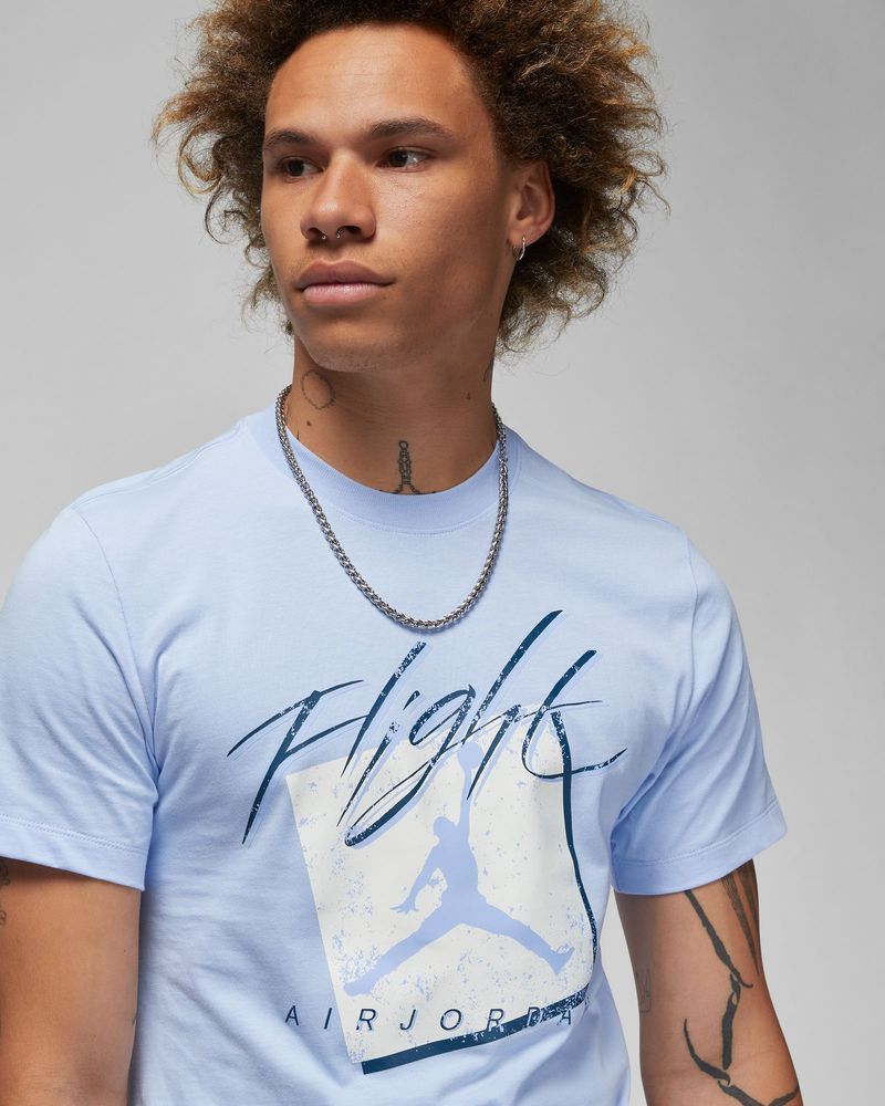 T-shirt Nike Jordan Bleu pour homme