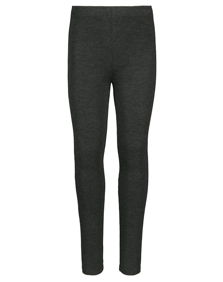 Leggings BAMBOO – MINY BASIC in dark grey melange