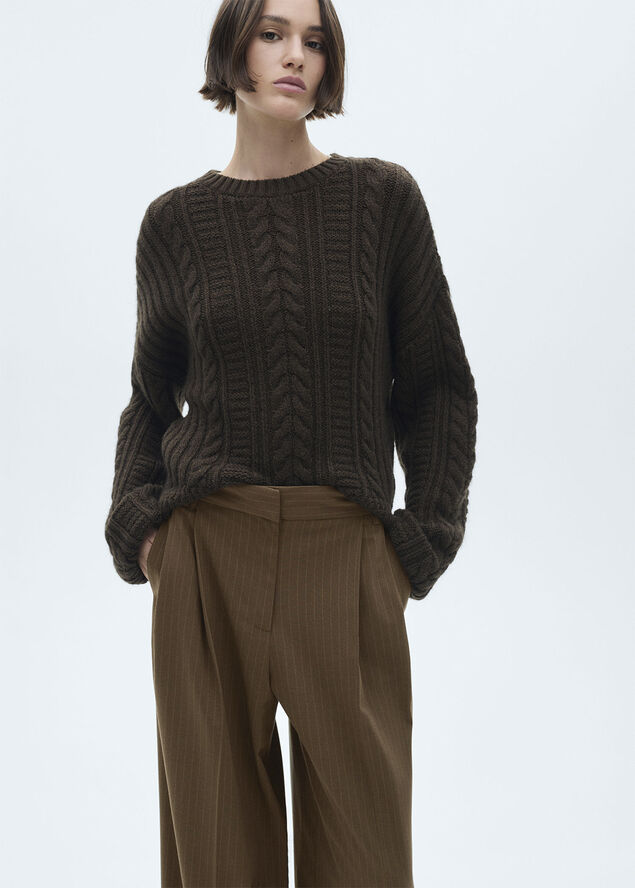 MANGO TROUSERS. -- STRIPE 36