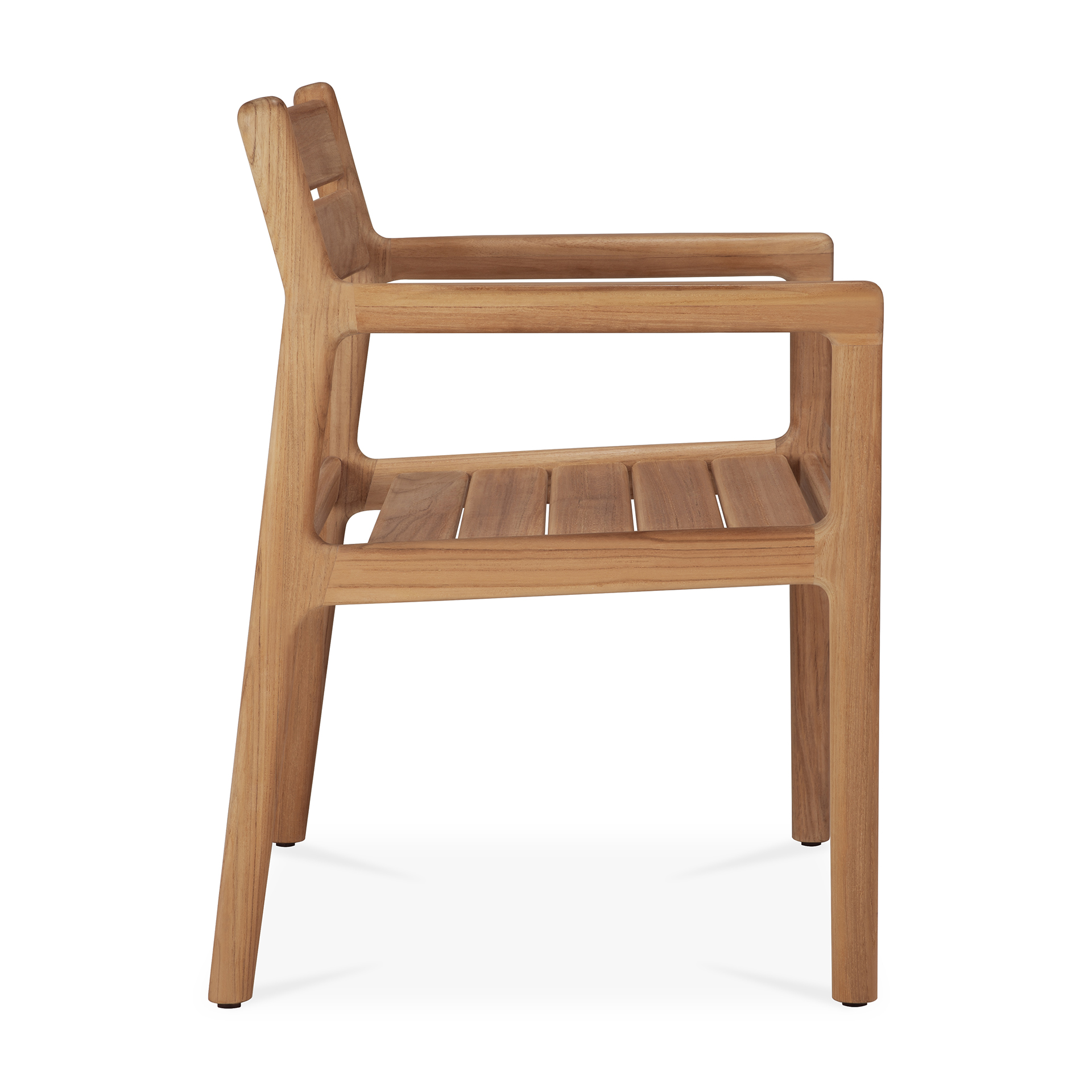 Teak Jack stoel met armleuning - outdoor
