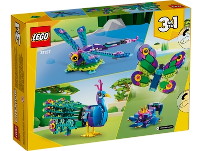 LEGO Exotische pauw (31157)