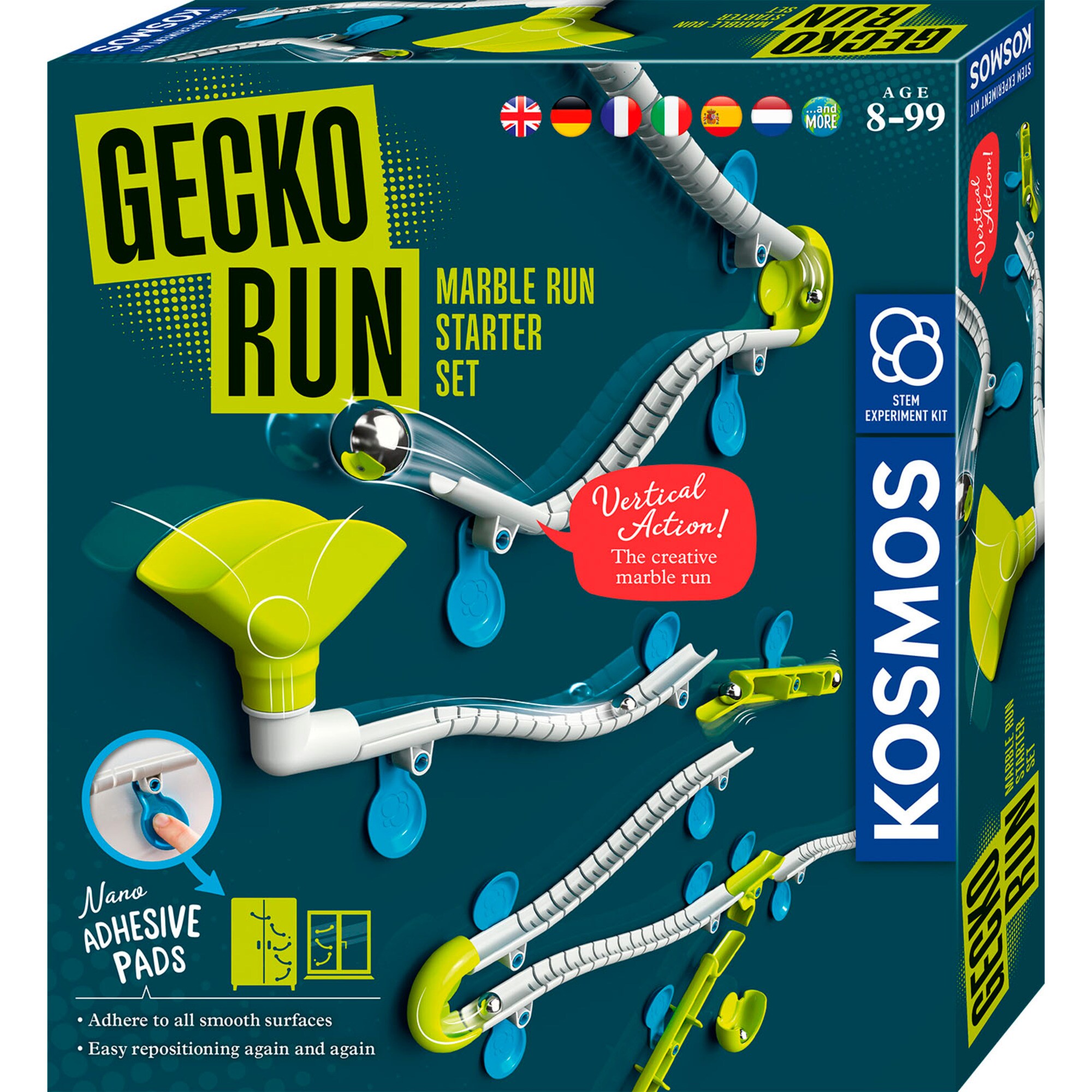 Kosmos Kugelbahn Gecko Run - Marble Run Starter Set V1
