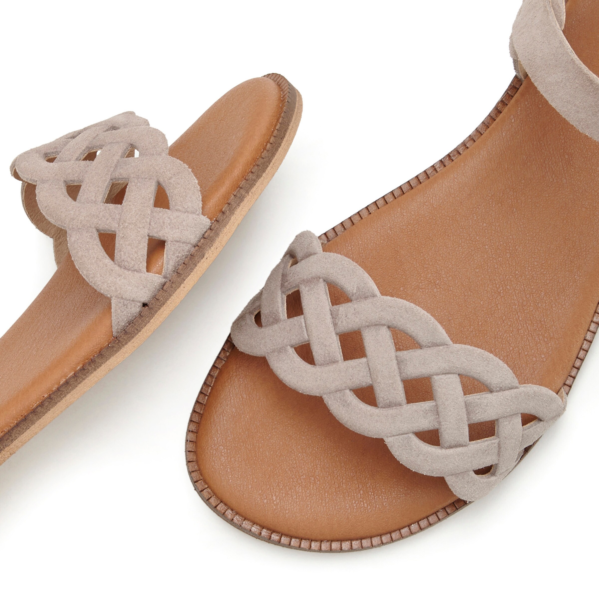 LASCANA Sandale in beige