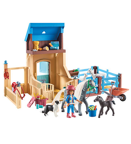 Playmobil Pferde des Wasserfalls - Amelia & Whisper m. Pferdebox