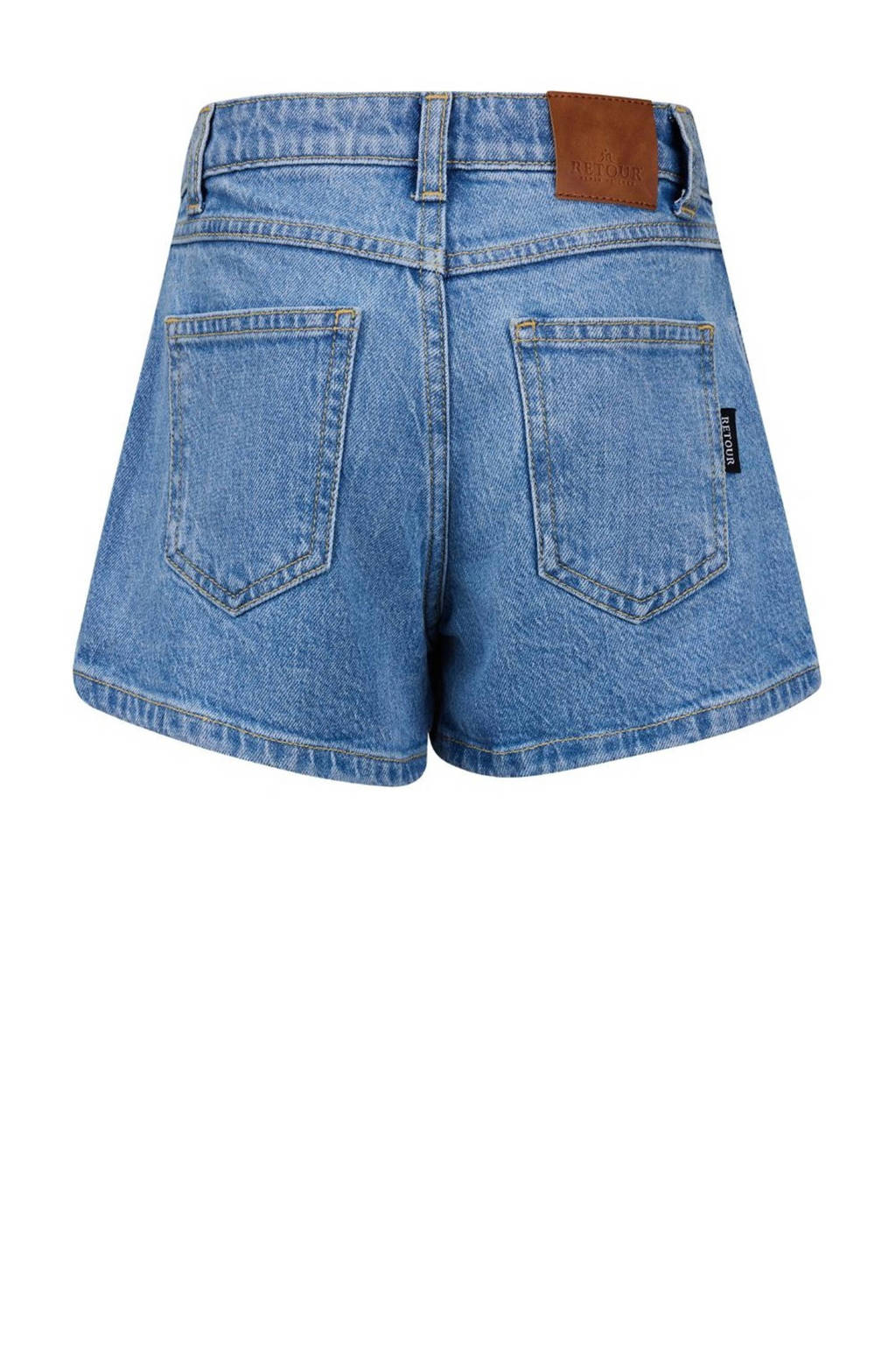 Retour Jeans skort Suus light blue denim