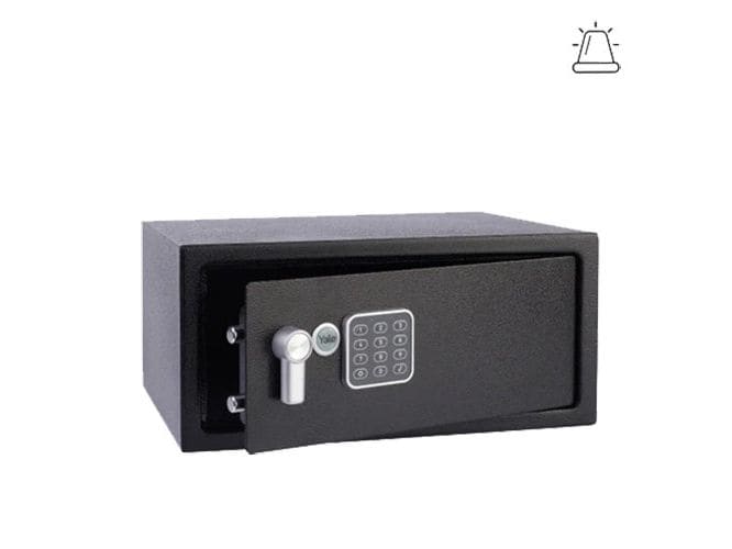 Yale Möbeltresor Value Safe, 24 l Möbeltresor mit Alarm und Tastenfeld